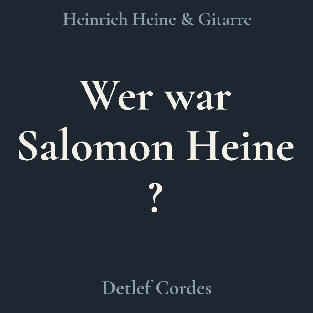 Cover: Wer war Salomon Heine?