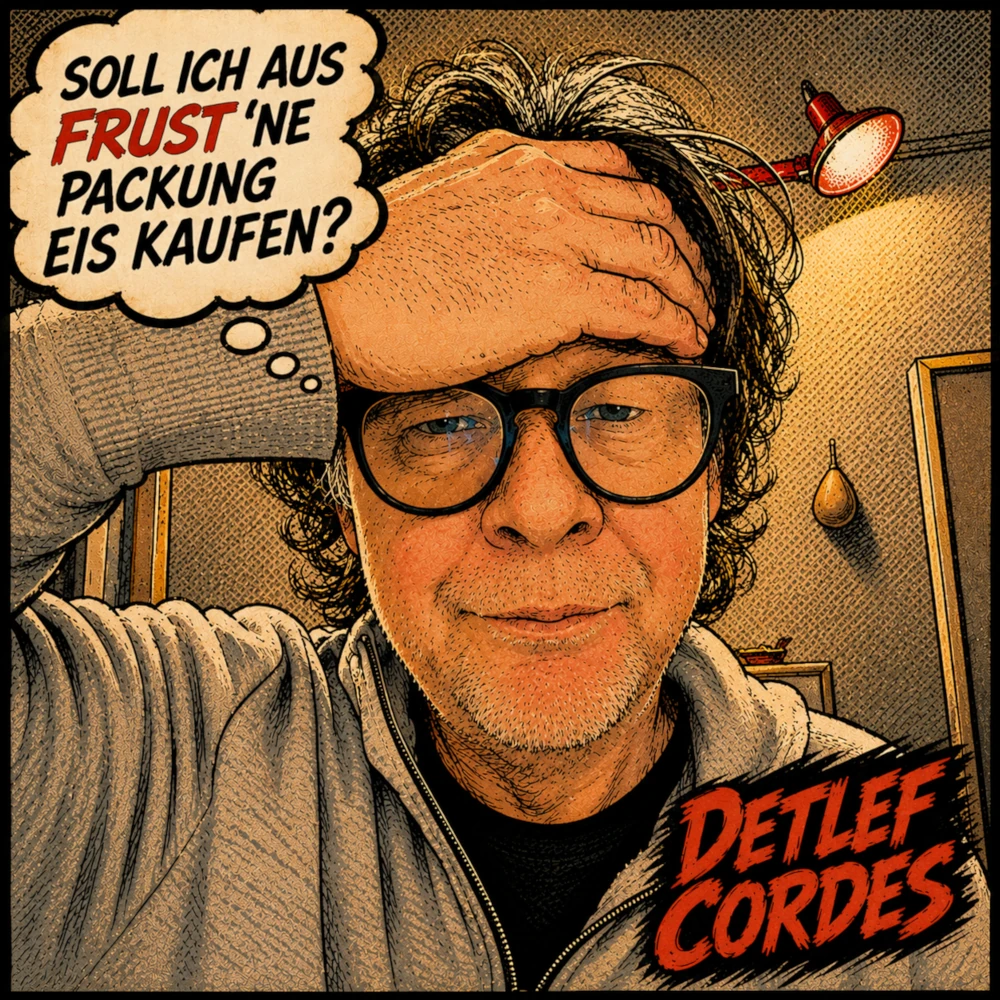 Soll ich aus Frust 'ne Packung Eis kaufen?