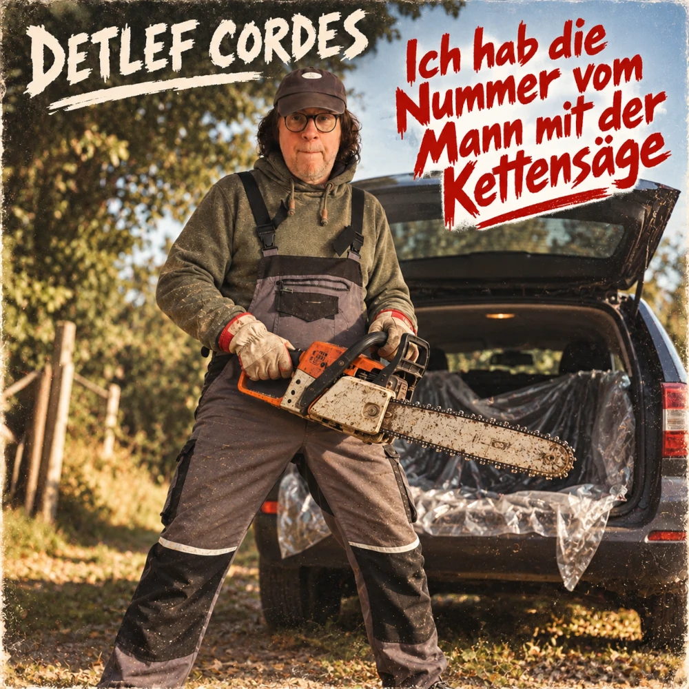 Artwork: Ich hab die Nummer vom Mann mit der Kettensäge