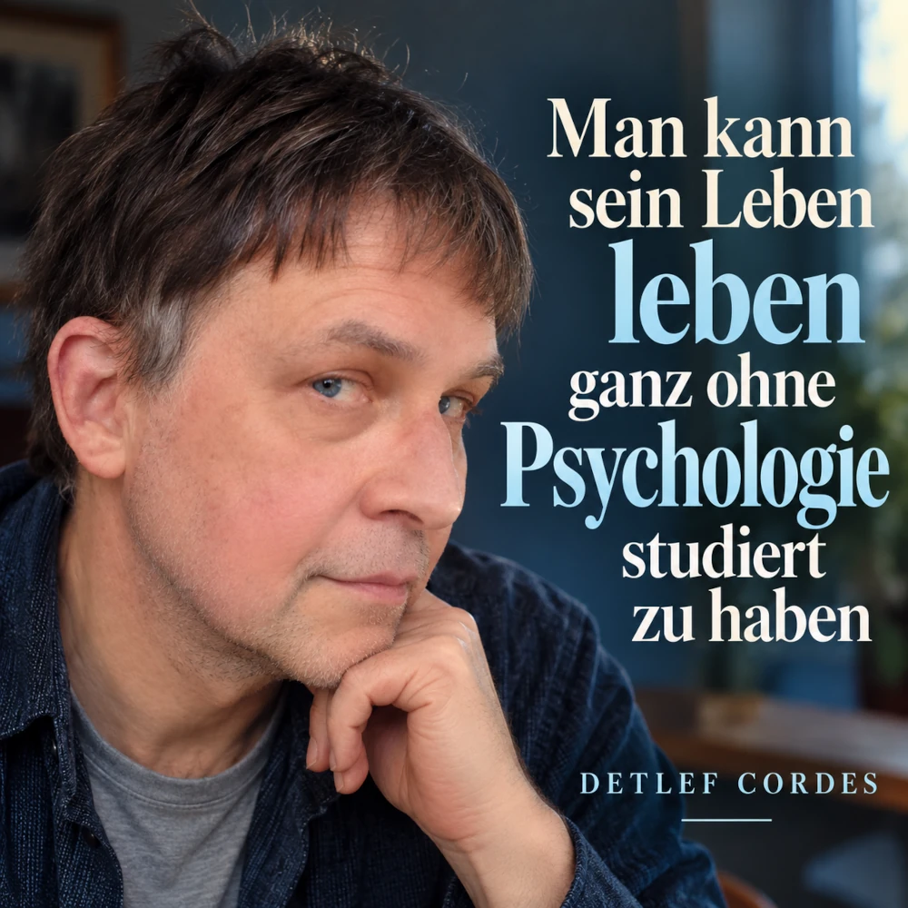 Artwork: Man kann sein Leben leben ganz ohne Psychologie studiert zu haben