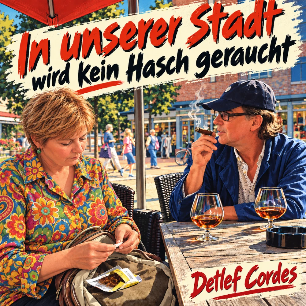 Artwork: In unserer Stadt wird kein Hasch geraucht