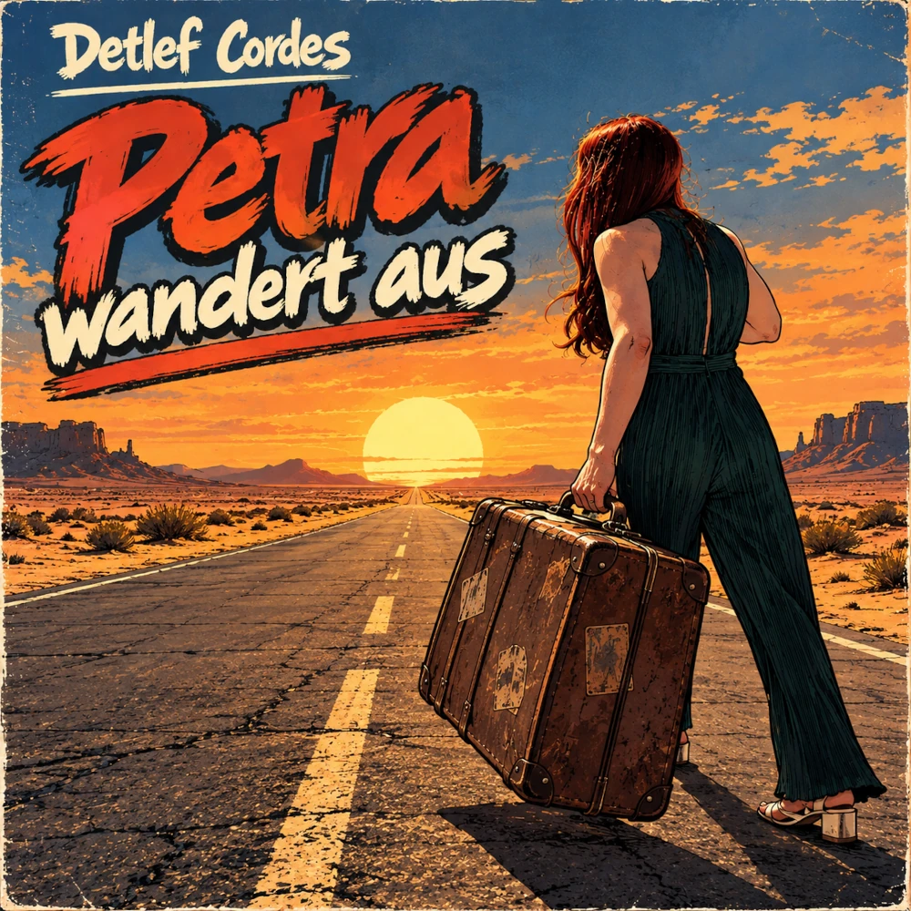 Artwork: Petra wandert aus